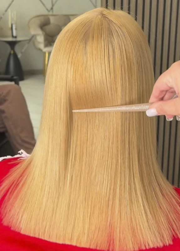 Фото из портфолио Mariia Poganiuk Hair therapy keratin studio