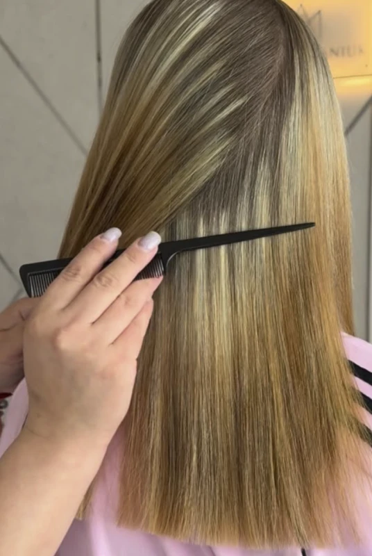 Фото 2 из портфолио Mariia Poganiuk Hair therapy keratin studio