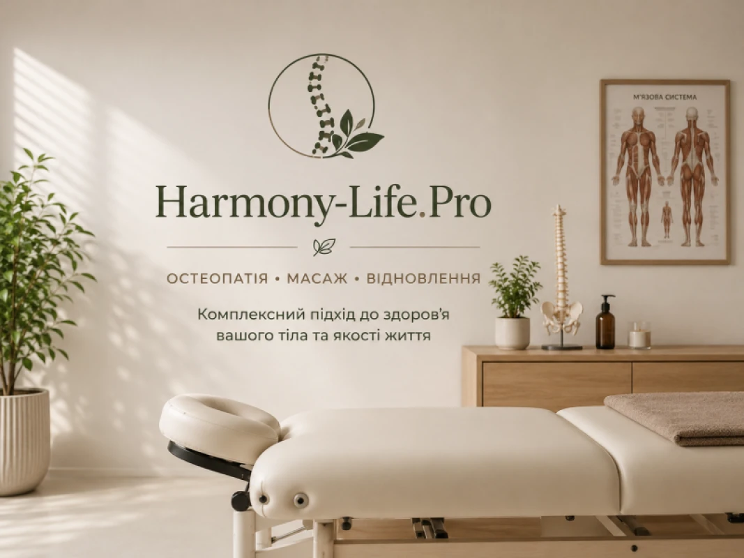 Фото з портфоліо Harmony-Life.Pro | Остеопатія, масаж та відновлення
