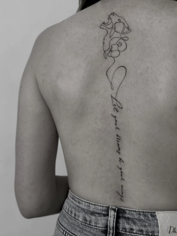 Фото 3 з портфоліо Тату студія  YASHNYK TATTOO
