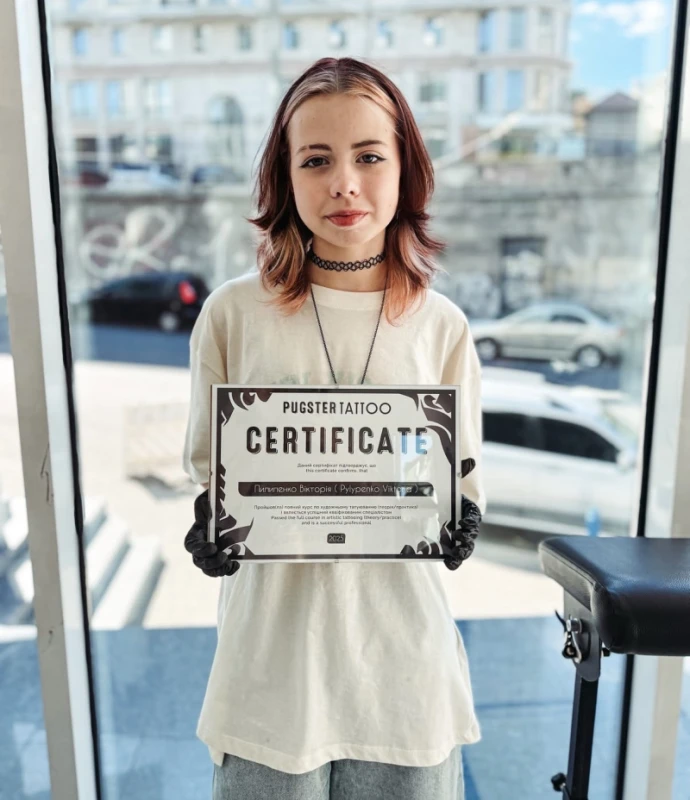 Фото 3 з портфоліо Pugster Tattoo Studio